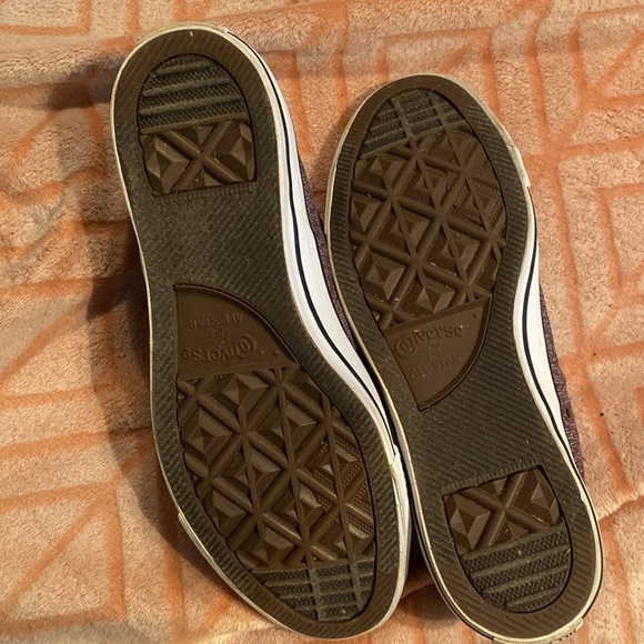 Converse All Star, women’s size 10. Worn one time in the house. - Picture 2 of 3